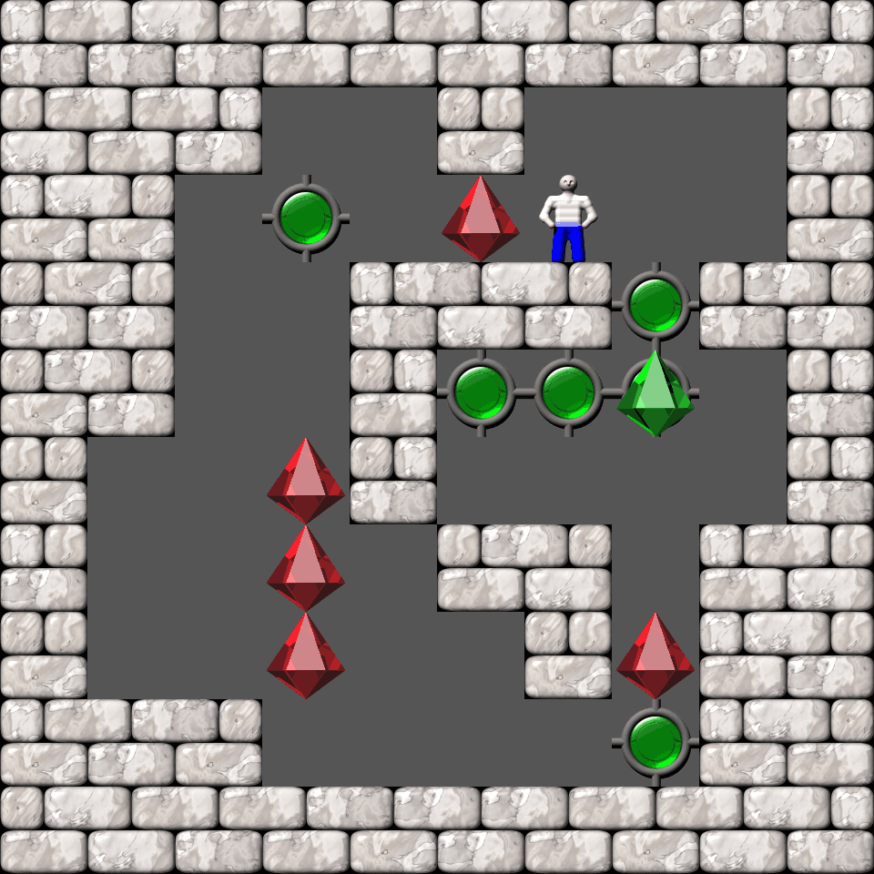 Сокобан More Bugs collections уровень 351